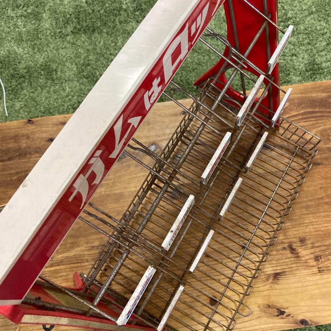 陳列棚 ロッテガム陳列棚 什器 ディスプレイケース レトロ ショー